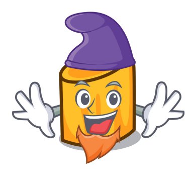 Elf rigatoni karakter karikatür tarzı vektör çizim