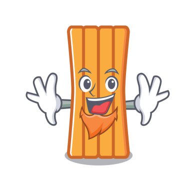 Elf hava yatağı karakter karikatür vektör çizim