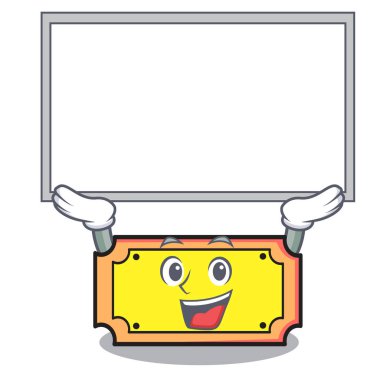 Yönetim Kurulu bilet karakter karikatür tarzı vektör çizim