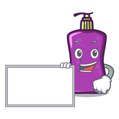 Yönetim Kurulu shampo karakter karikatür tarzı vektör çizim ile