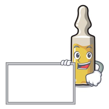 Yönetim Kurulu ampül karakter karikatür tarzı vektör çizim ile