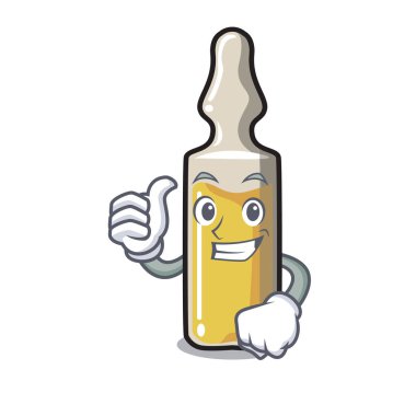 Ampül karakter karikatür tarzı vektör çizim yaşasın