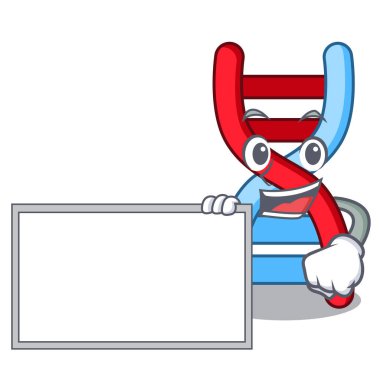 Yönetim Kurulu dna molekülü karakter karikatür vektör çizim ile