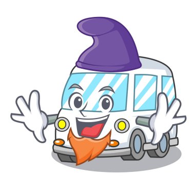 Elf ambulans karakter karikatür tarzı vektör çizim