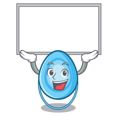 Yönetim Kurulu oksijen maskesi karakter karikatür vektör çizim kadar