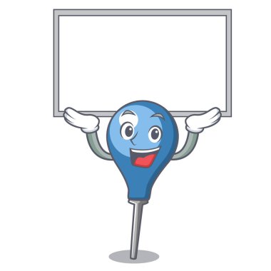 Yönetim Kurulu lavman karakter karikatür tarzı vektör çizim