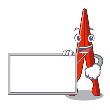 Yönetim Kurulu giyim peg karakter karikatür vektör çizim ile