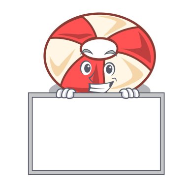 Yönetim Kurulu yüzmek tüp karakter karikatür vektör çizim ile sırıtarak