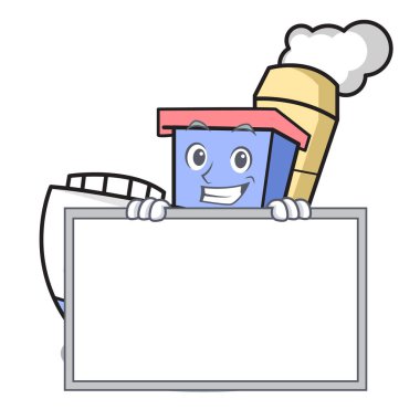 Yönetim Kurulu gemi karakter karikatür tarzı vektör çizim ile sırıtarak