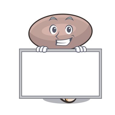 Yönetim Kurulu tatlım agaric mantar karakter karikatür ile sırıtarak