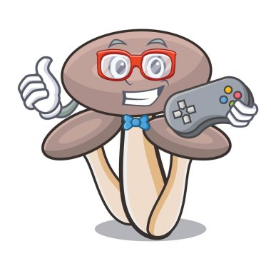 Oyun tatlım agaric mantar maskot çizgi film