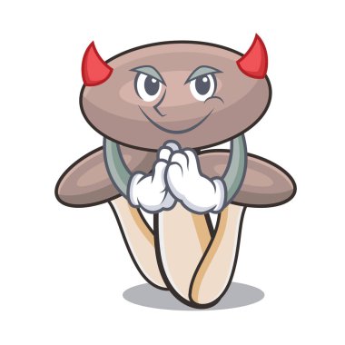 Şeytan tatlım agaric mantar maskot çizgi film