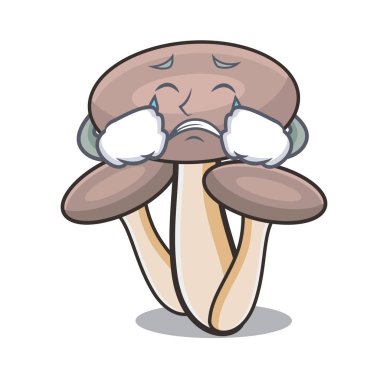 Ağlama tatlım agaric mantar maskot çizgi film