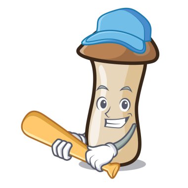 İskambil beyzbol kavak erynggi mantar karakter karikatür