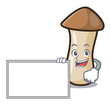 Yönetim Kurulu kavak erynggi mantar karakter karikatür ile