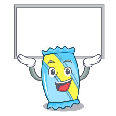 Yönetim Kurulu şeker karakter karikatür tarzı vektör çizim