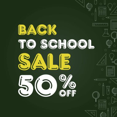 Geri okul Satılık tasarım