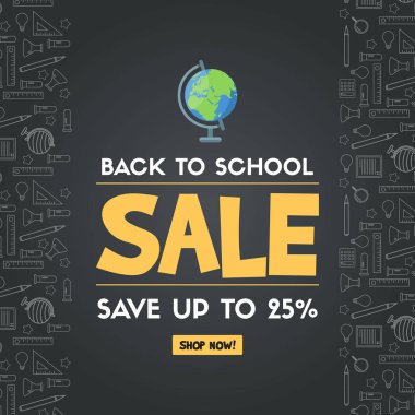 Başa okul satışı işareti