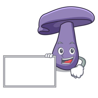 Yönetim Kurulu blewit mantar karakter karikatür ile