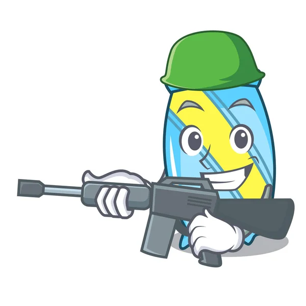 Armée Bonbons Personnage Dessin Animé Style Vectoriel Illustration — Image vectorielle