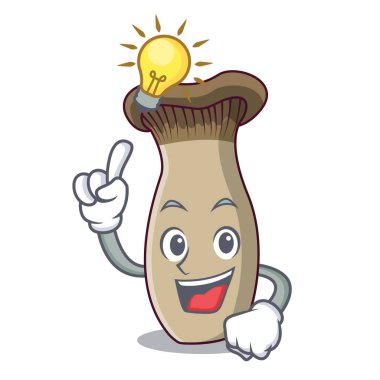 Bir fikir Kral trompet mantar maskot çizgi film