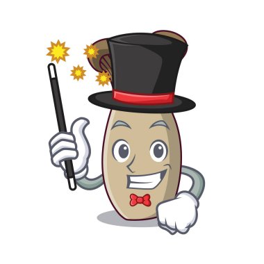 Sihirbaz Kral trompet mantar maskot çizgi film