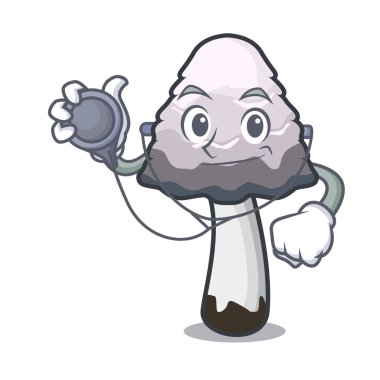 Doktor shaggy yele mantar karakter karikatür