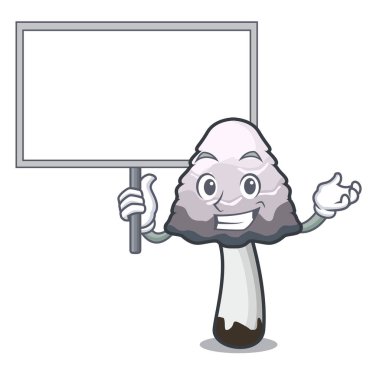 Yönetim Kurulu shaggy yele mantar karakter karikatür getirmek