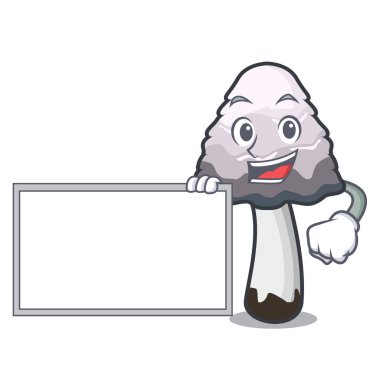 Yönetim Kurulu shaggy yele mantar karakter karikatür ile