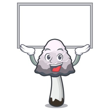 Yönetim Kurulu shaggy yele mantar karakter karikatür kadar