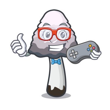 Oyun shaggy yele mantar maskot çizgi film