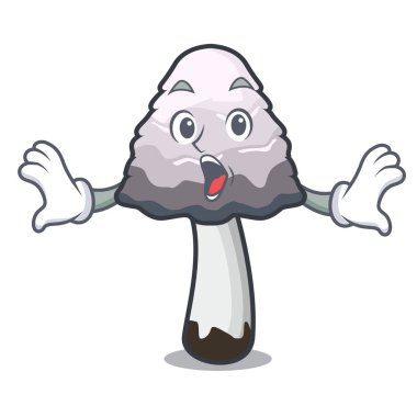 Sürpriz shaggy yele mantar maskot çizgi film