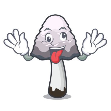 Deli shaggy yele mantar maskot çizgi film