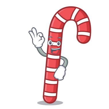 Tamam şeker köpekler karakter karikatür vektör çizim