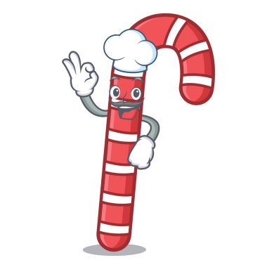 Karakter karikatür vektör çizim Şef şeker köpekler