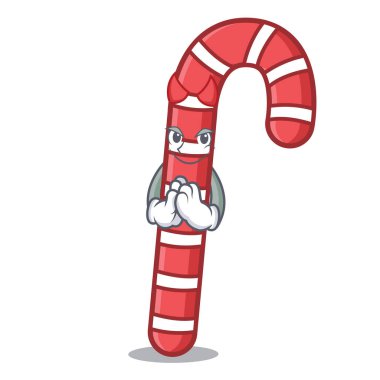 Şeytan şeker köpekler maskot karikatür vektör çizim