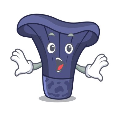 Sürpriz actarius Indigo mantar maskot çizgi film