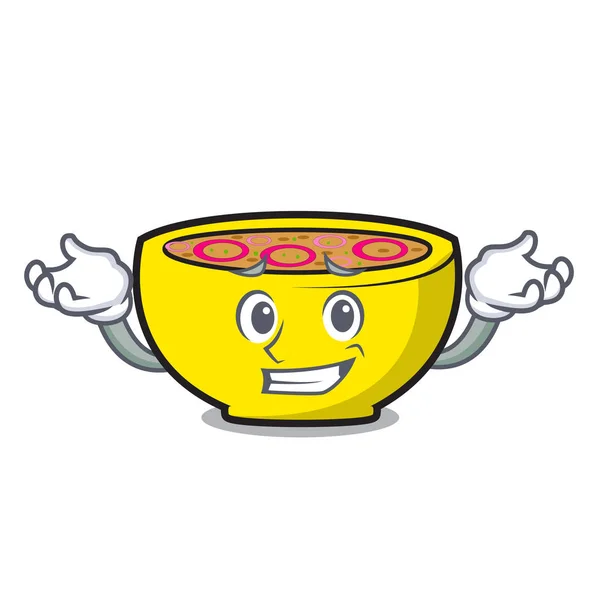 Menggambar Karakter Gabungan Sup Vektor Kartun - Stok Vektor