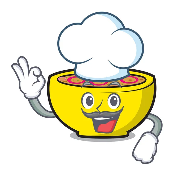 Ilustrasi Karakter Chef Union Karakter Vektor Kartun - Stok Vektor