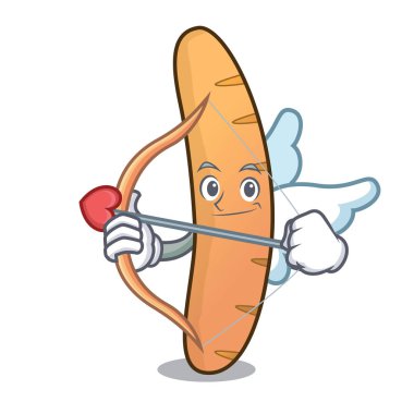 Aşk tanrısı baget karakter karikatür tarzı