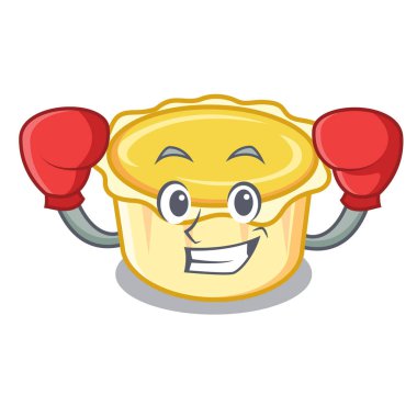 Yumurta tart karakter karikatür boks