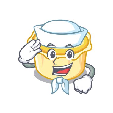 Denizci yumurta tart karakter karikatür