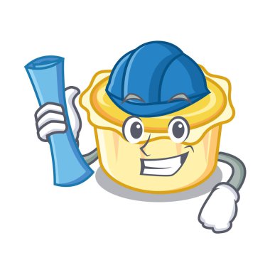 Mimar yumurta tart karakter karikatür