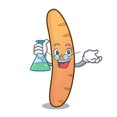 Profesör baget karakter karikatür tarzı