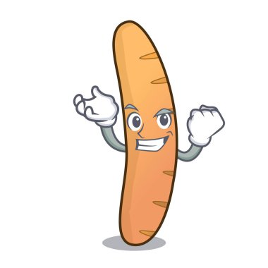 Başarılı baget karakter karikatür tarzı