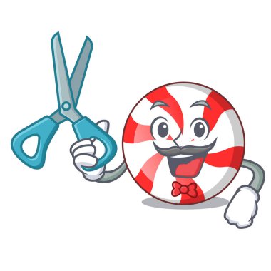 Kuaför nane şeker karakter karikatür