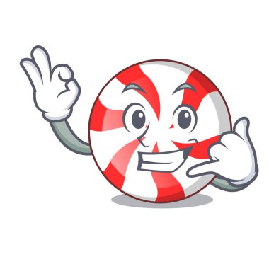 Bana nane şeker maskot çizgi film de