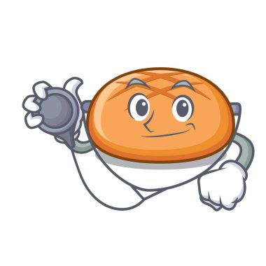 Doktor hamburger topuz karakter karikatür