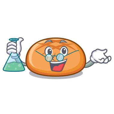 Profesör hamburger topuz karakter karikatür