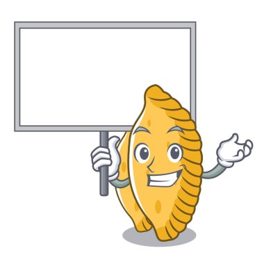 Tahta pastel karakter karikatür tarzı getirmek